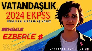 2024 EKPSS VATANDAŞLIK - 657 SAYILI DEVLET MEMURLARI KANUNU - Sadece Sınav Değil