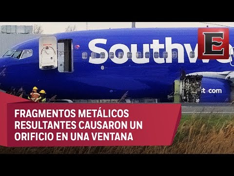 Muere una persona en EU por estallido de motor en avión