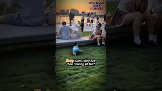 Baby Caught Girls Staring & Snapping Pics