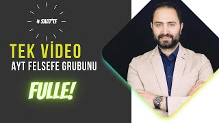 Ayt Felsefe Grubunu Tek Vi̇deo Tekrar Et