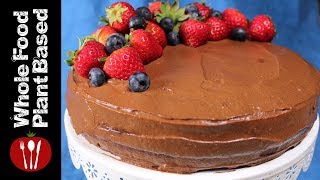 Vegan Chocolate Cake/gluten free, refined sugar free: Whole Food Plant Based Recipes