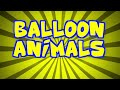 Balloons in Slow Motion - Balloon Animal Lessons #Bonus