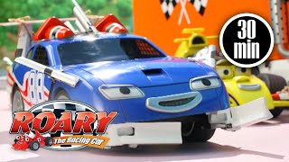 New King of the Track | Roary the Racing Car | 30 Minute Compilation | Cartoons 