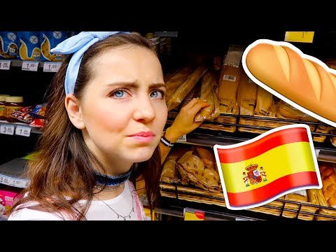 Visitando un SUPERMERCADO EN ESPAÑA ★ Ale Ivanova en Madrid