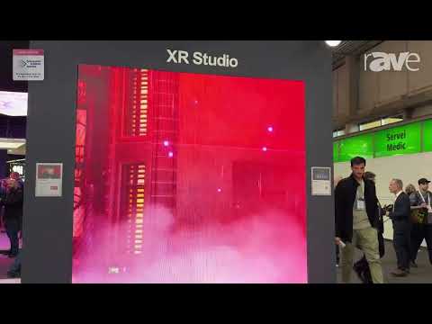 ISE 2024: AOTO Features XR Studio Using Its LED Displays for Extended Reality