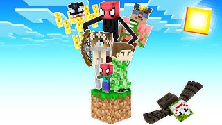 HERKES TEK BLOKTA AMA YARATIK - Minecraft