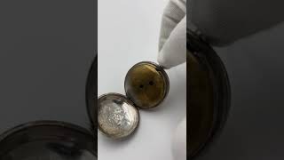 Gümüş Cep Saati, Eski Türkçe Yazılı #excelsior #antiquewatches