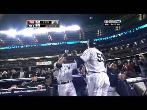 2009/10/29 松井秀喜 ワールドシリーズ 第2戦 決勝ホームラン