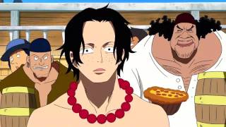 One Piece Ace Tells Whitebeard That Hes D Rogers Son English Dub