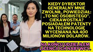 Dyrektor Generalny Stwierdził To Nic Osobistego Więc Sprawiłem, Że Kosztowało Ich To Miliony.