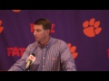 Dabo press conference 10 30 12