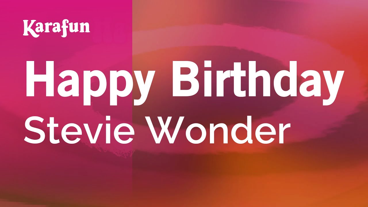 Download Happy Birthday Wonder Stevie Car