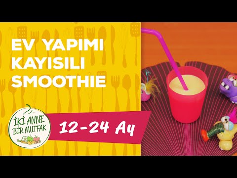 12-24 Aylık Bebekler İçin Ev Yapımı Kayısılı Smoothie Tarifi