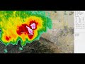 Oct. 15th Leona Valley Flash Flood.  GR2-A Radar