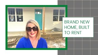 Brand New Home, Built To Rent in Memphis, TN!