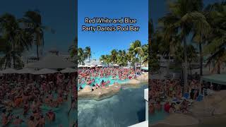 Wild Party Key West Red, White,Blue Fantasy Fest