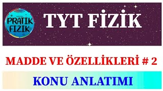 Madde Ve Özellikleri Tyt - Özkütle Kavramı Konu Anlatımı