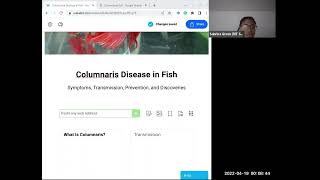 Sabrina Green - Columnaris Disease In Fish Wakelet