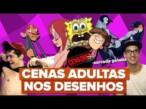 CENAS ADULTAS NOS DESENHOS ANIMADOS