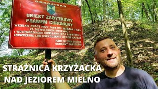 Mielno/Tymawa - strażnica krzyżacka nad jeziorem Mielno w pobliżu Grunwaldu