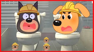 Sheriff Labrador  | Skibidi Toilet Meme Song ( Cover )