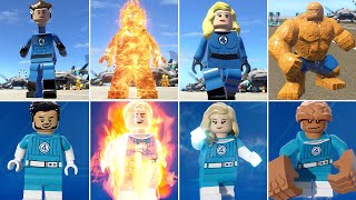 Fantastic Four Evolution In Lego Videogames 2013 - Fantastic Four First Steps 2025