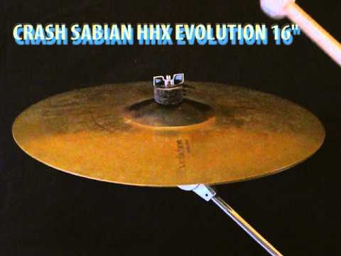 Sabian HHX Evolution crash 16" cymbal