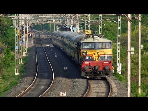 Fastest Pune-Mumbai Train 12128 Intercity Express at MPS!
