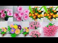 How to make beautiful paper flowers easy / paper flowers / A4 kadadasi mal nirmana / A4 nirmana