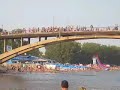 Видео Bridge Jumping on the Dnipro