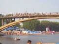 Video Bridge Jumping on the Dnipro