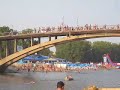 Bridge Jumping on the Dnipro