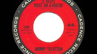 Watch Johnny Tillotson It Keeps Right On Ahurtin video