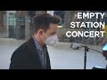 A SONG FOR THE WORLD || 'IMAGINE' EMPTY METRO STATION PIANO PERFORMANCE LONDON (Coronavirus)