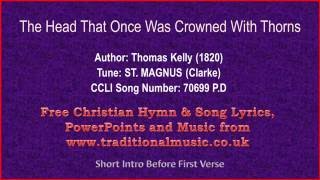 Watch Hymn The Head That Once Was Crowned video