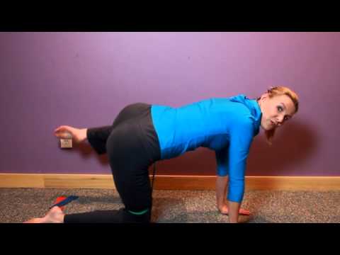 Exercise Band Workout For Glutes. Hips. and Inner Thighs
