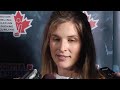 2012 Scotties Tournament of Hearts Draw 4 Media Scrum