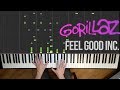 Gorillaz - Feel Good Inc. (Piano Cover) Mp3