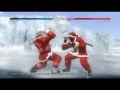 Ryu Hayabusa vs Brad Wong - Santa Claus DLC - Game Play Video - Legend Difficulty - DOA5+