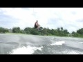 Nick Foren Wakeboarding at O'town Watersports with chase boat footage