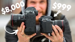$1,000 Camera VS $8,000 Camera!! $1,000 Camera VS $8,000 Camera!!
