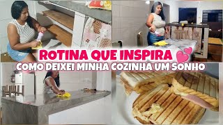 Como Deixei Minha Cozinha Dos Sonhos Inspire-Se Comigo Nessa Rotina Real - Casa Limpa E Cheirosa