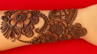 Very Easy Simple Mehndi Design Stylish And Unique Mehandi Design Simple Mehndi Design Mehndi