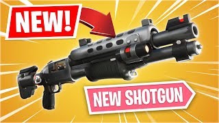 New LEGENDARY TACTICAL SHOTGUN Gameplay Update! (Fortnite Battle Royale)