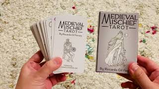 2022 Published Mm Deck Medieval Mischief Tarot Unboxing, Silent Flip Through & Hot Takes