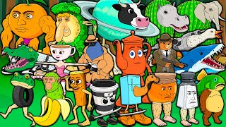 All Series Backstories Of Italian Brainrot Ai Animals Origin Stories Cartoon Animation