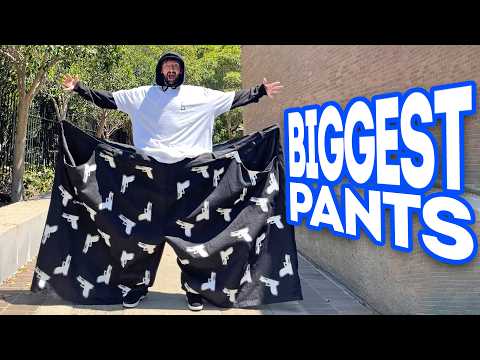 KICKFLIP VS BIGGER AND BIGGER PANTS!?