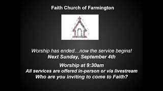 Worship With Faith - 9/4