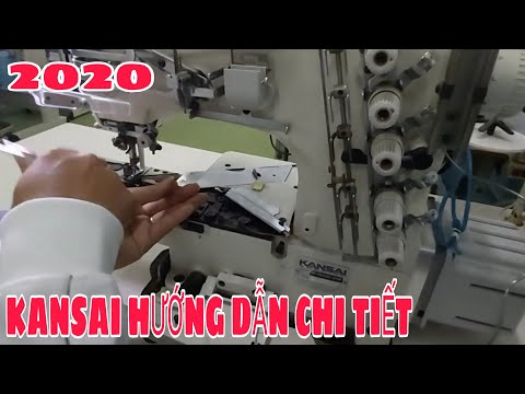 Tập May, Đào Tạo May Máy Kansai Máy Vắt Sổ, Máy 1 Kim | Hướng Dẫn May Máy May Công Nghiệp