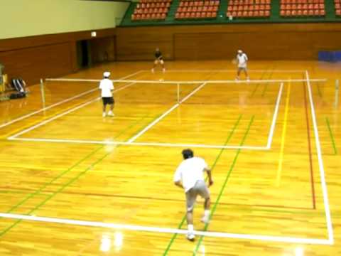 第２９回熊本市テニス選手権大会ベテランSF2